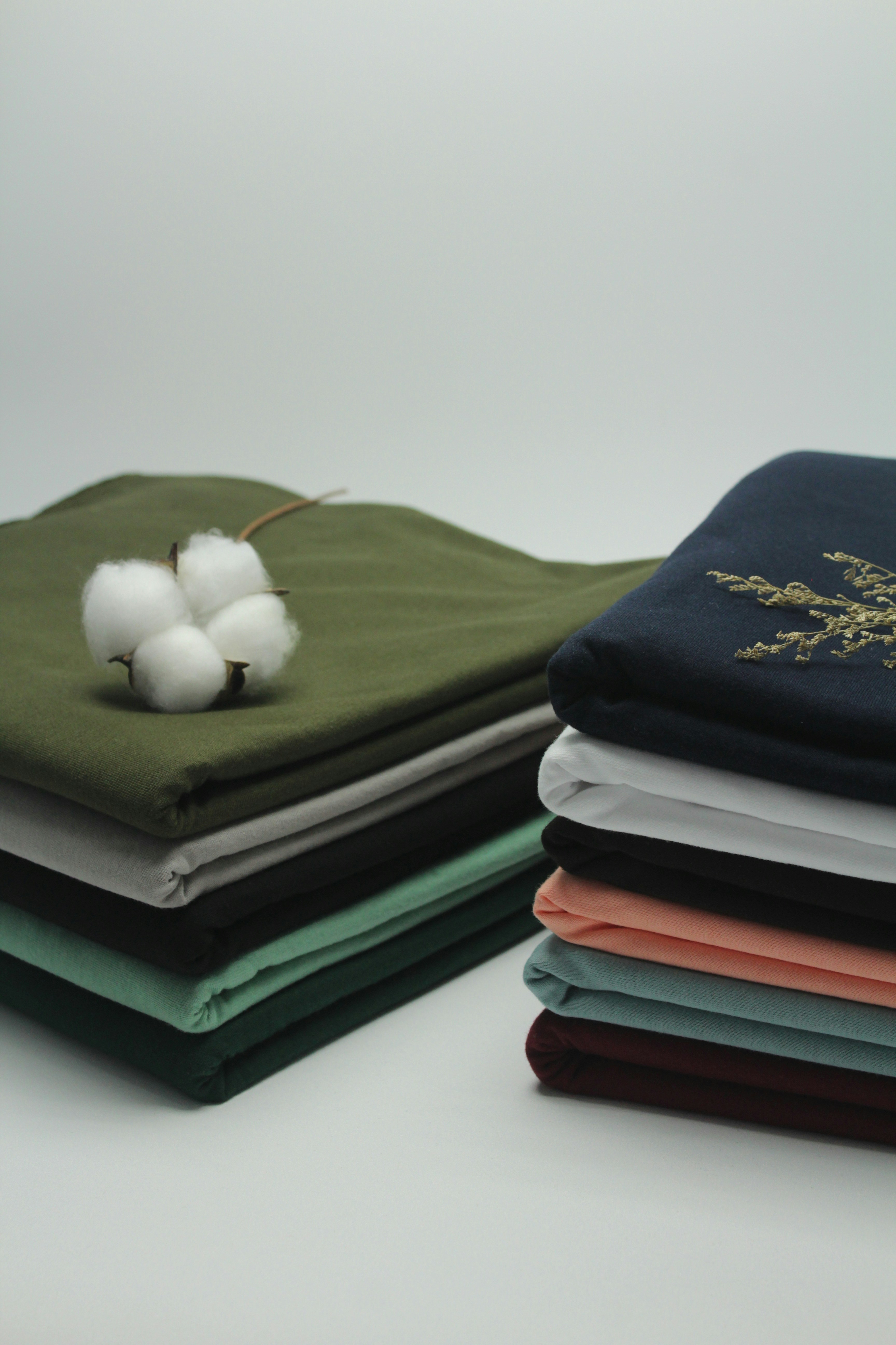 Cotton fabric swatch