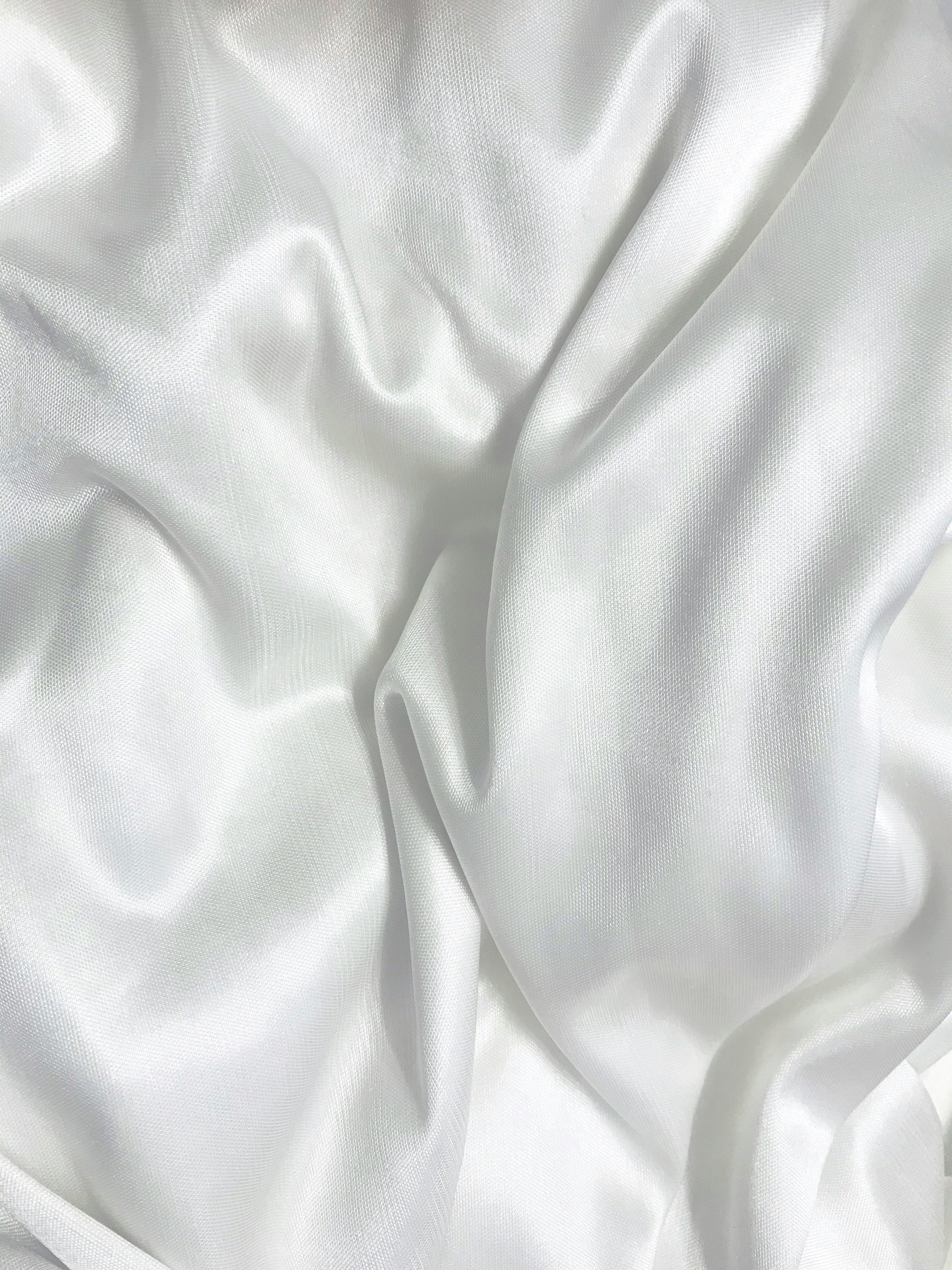 Silk fabric shown close up