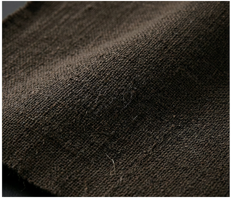 Handwoven silk and cotton textile